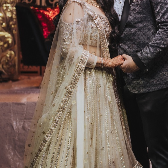 Indian Bridal/Wedding Reception Outfit - Picture 1 of 3